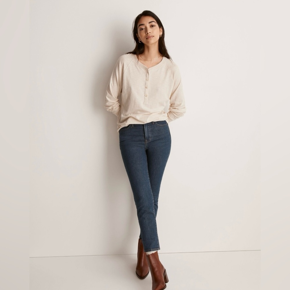 Madewell The Perfect Vintage Jean in Haight Wash, Size 24